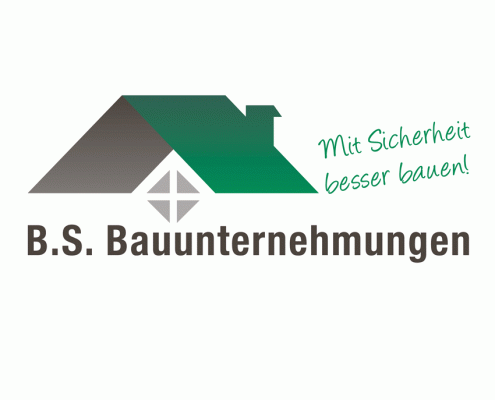 B.S. Bauunternehmungen Logodesign