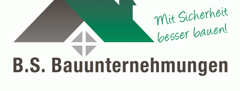 B.S. Bauunternehmungen Logodesign