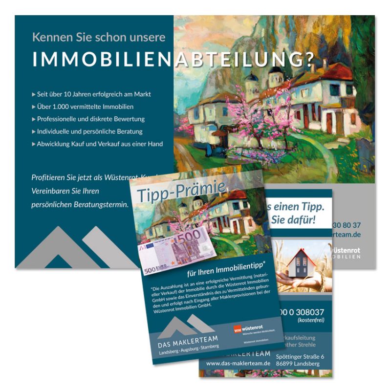 Werbedrucksachen, Flyer, Plakate