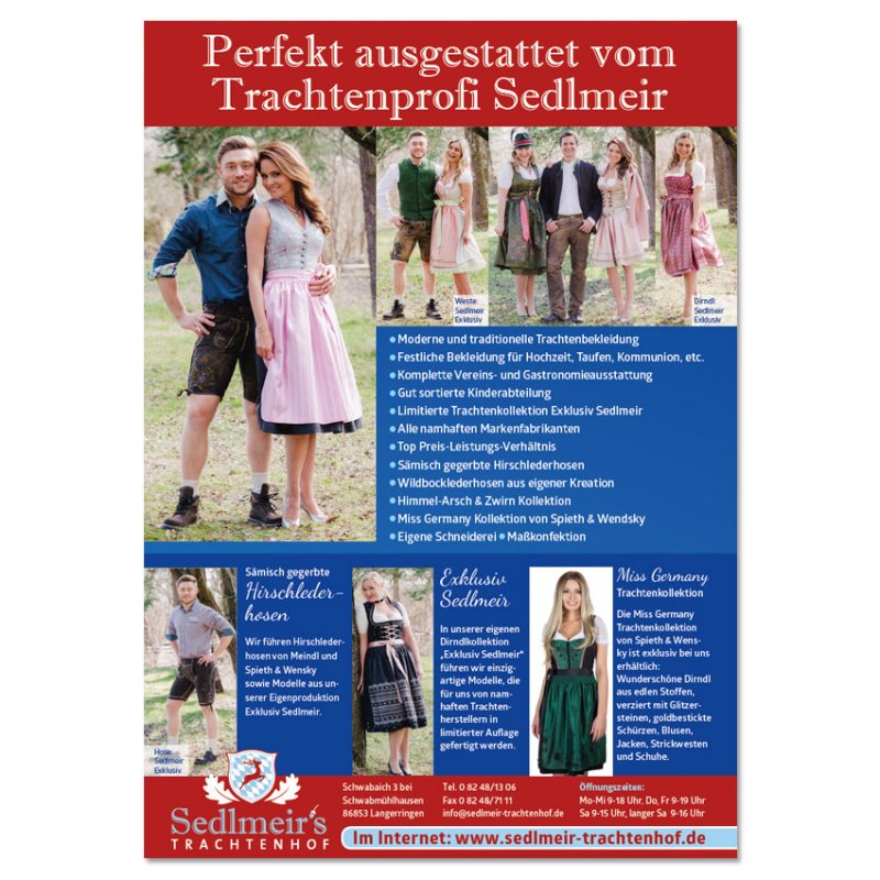 Anzeigengestaltung, Werbung