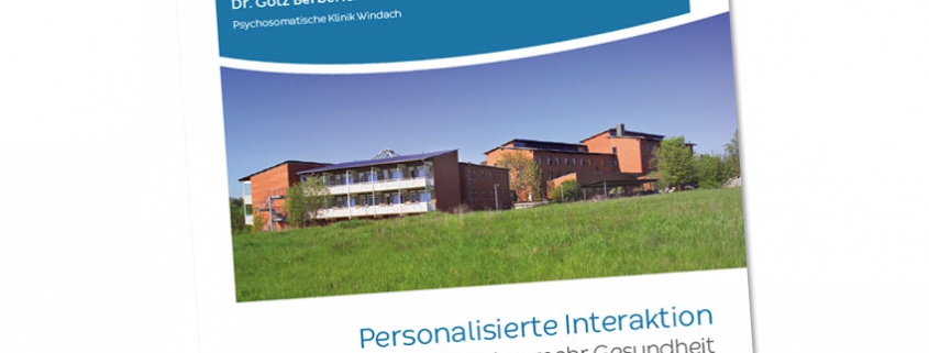 Covergestaltung Klinik Windach