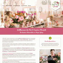 Webdesign Blumengeschäft