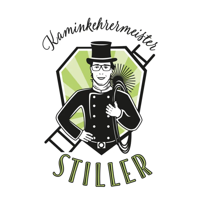 Kaminkehrer Stiller, Logodesign nach Fotovorlage