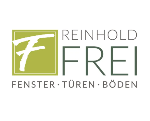 Logogestaltung Fenster Frei
