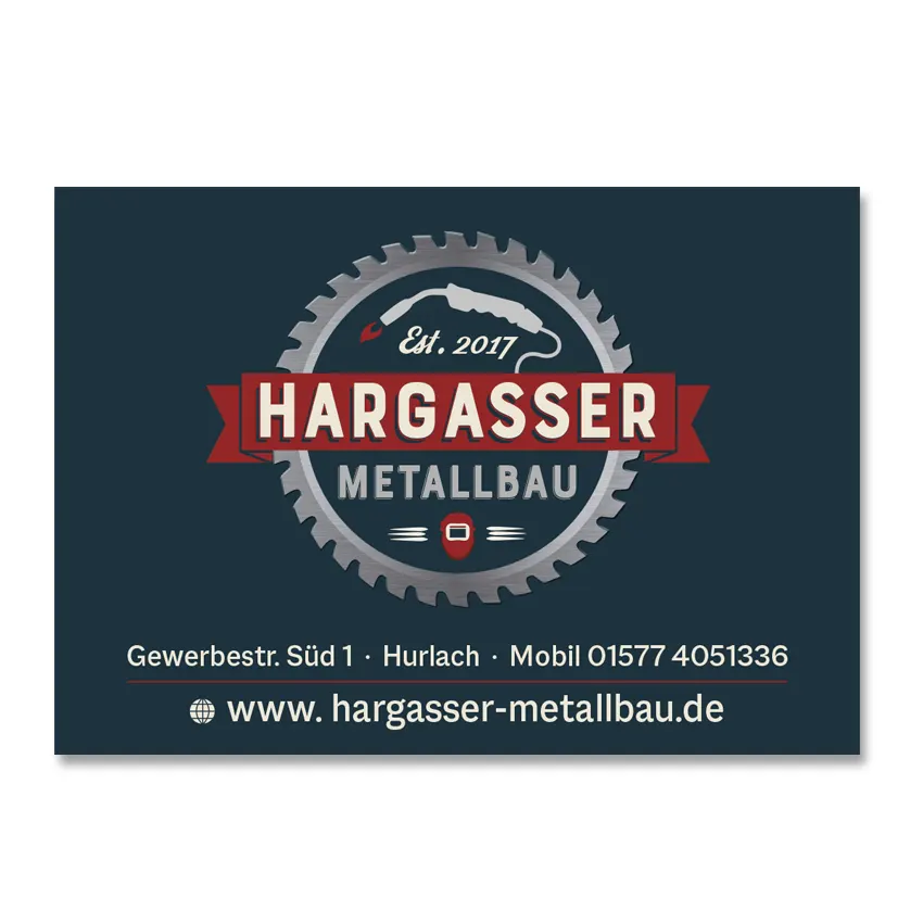 Metallbau Hargasser, Hurlach, Schilder, Planen