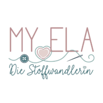 My Ela, die Stoffwandlerin, Logodesign