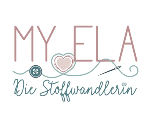 My Ela, die Stoffwandlerin, Logodesign