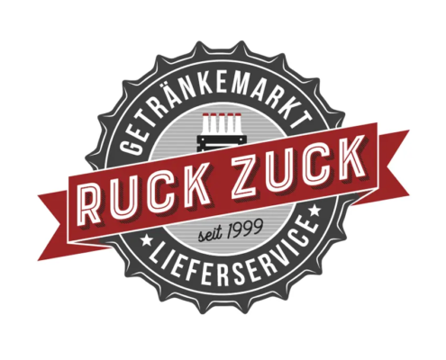 Ruck Zuck Getränkemarkt, Igling - Logodesign