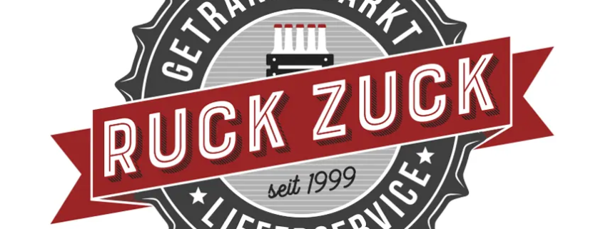 Ruck Zuck Getränkemarkt, Igling - Logodesign